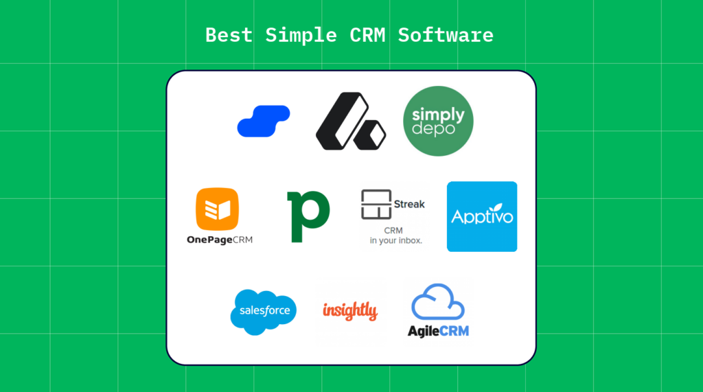Best Best Simple CRM Software logos 02165